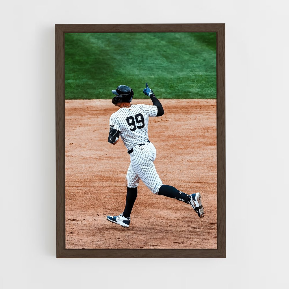 Poster En Course Vers La Gloire – affiche Baseball (vue 5)